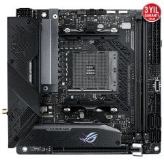ASUS ROG STRIX B550-I GAMING 5100MHz(OC) DDR4 Soket AM4 Wi-Fi M.2 HDMI DP Mini-ITX Anakart