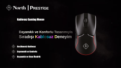 North Prestige Kablosuz Gaming Mouse