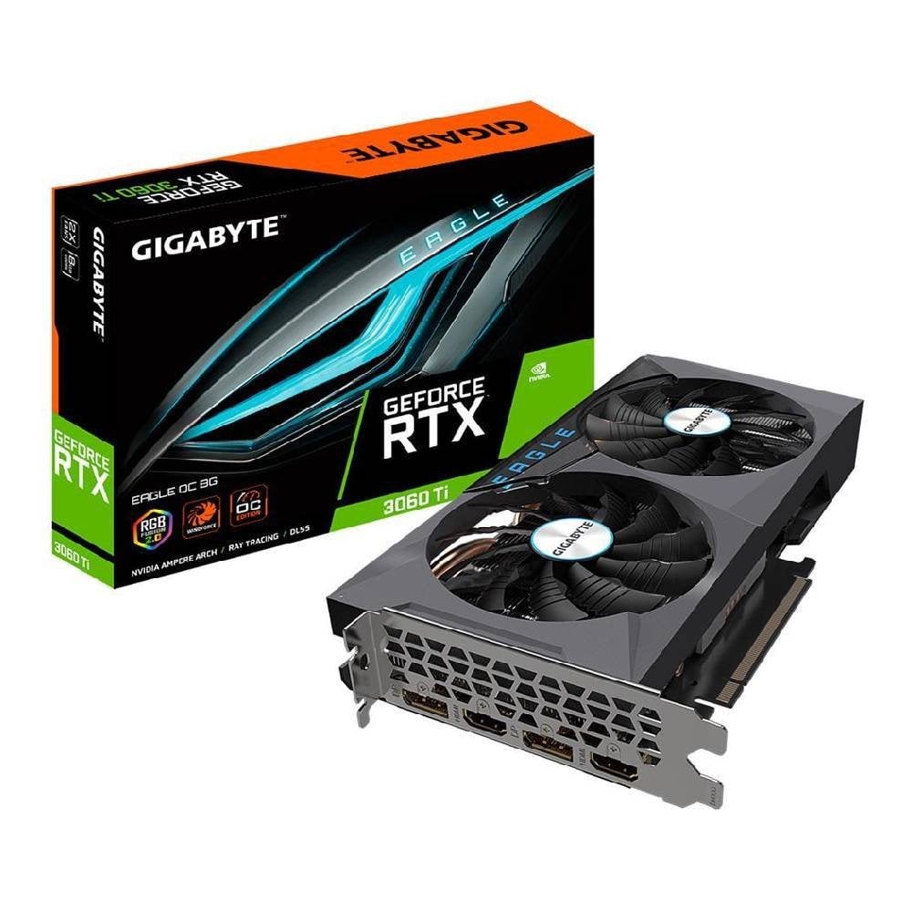 GIGABYTE GeForce RTX 3060 Ti EAGLE OC 2.0 8GB GDDR6 256 Bit Ekran Kartı
