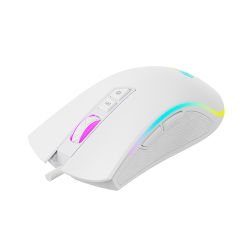 Havit Gamenote MS1034 RGB Gaming Makrolu Programlanabilir Oyuncu Mouse - Beyaz