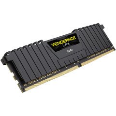CORSAIR 16GB Vengeance LPX Siyah 3200MHz CL16 DDR4 Single Kit Ram