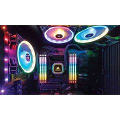 CORSAIR 16GB (2x8GB) Vengeance RGB PRO Siyah 3200MHz CL16 DDR4 Dual Kit Ram