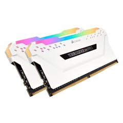 CORSAIR 16GB (2x8GB) Vengeance RGB PRO Beyaz 3000MHz CL15 Dual Kit Ram