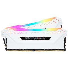 CORSAIR 16GB (2x8GB) Vengeance RGB PRO Beyaz 3000MHz CL15 Dual Kit Ram