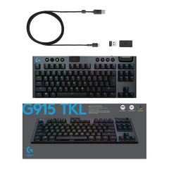 Logitech G G915 TKL LIGHTSPEED Clicky İngilizce Kablosuz Gaming Klavye