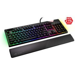 ASUS ROG STRIX Flare Cherry MX Red Switch Türkçe RGB Mekanik Gaming Klavye