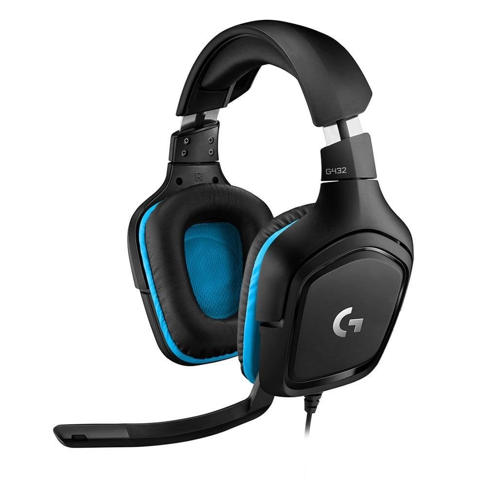 Logitech G432 7.1 Surround Siyah Gaming Kulaklık 981-000770