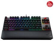 ASUS ROG STRIX Scope TKL Deluxe ROG NX Red Türkçe RGB Mekanik Gaming Klavye