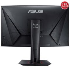 ASUS TUF GAMING 27'' VG27WQ 165Hz 1ms HDMI DP HDR400 VA Pivot AdaptiveSync/FreeSync Premium WQHD Curved Gaming Monitör