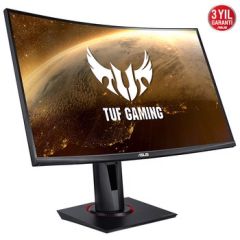 ASUS TUF GAMING 27'' VG27WQ 165Hz 1ms HDMI DP HDR400 VA Pivot AdaptiveSync/FreeSync Premium WQHD Curved Gaming Monitör