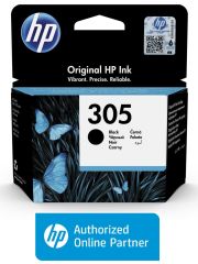 HP 305 Siyah 3YM61AE HP 305 Renkli 3YM60AE Orijinal Kartuş Seti