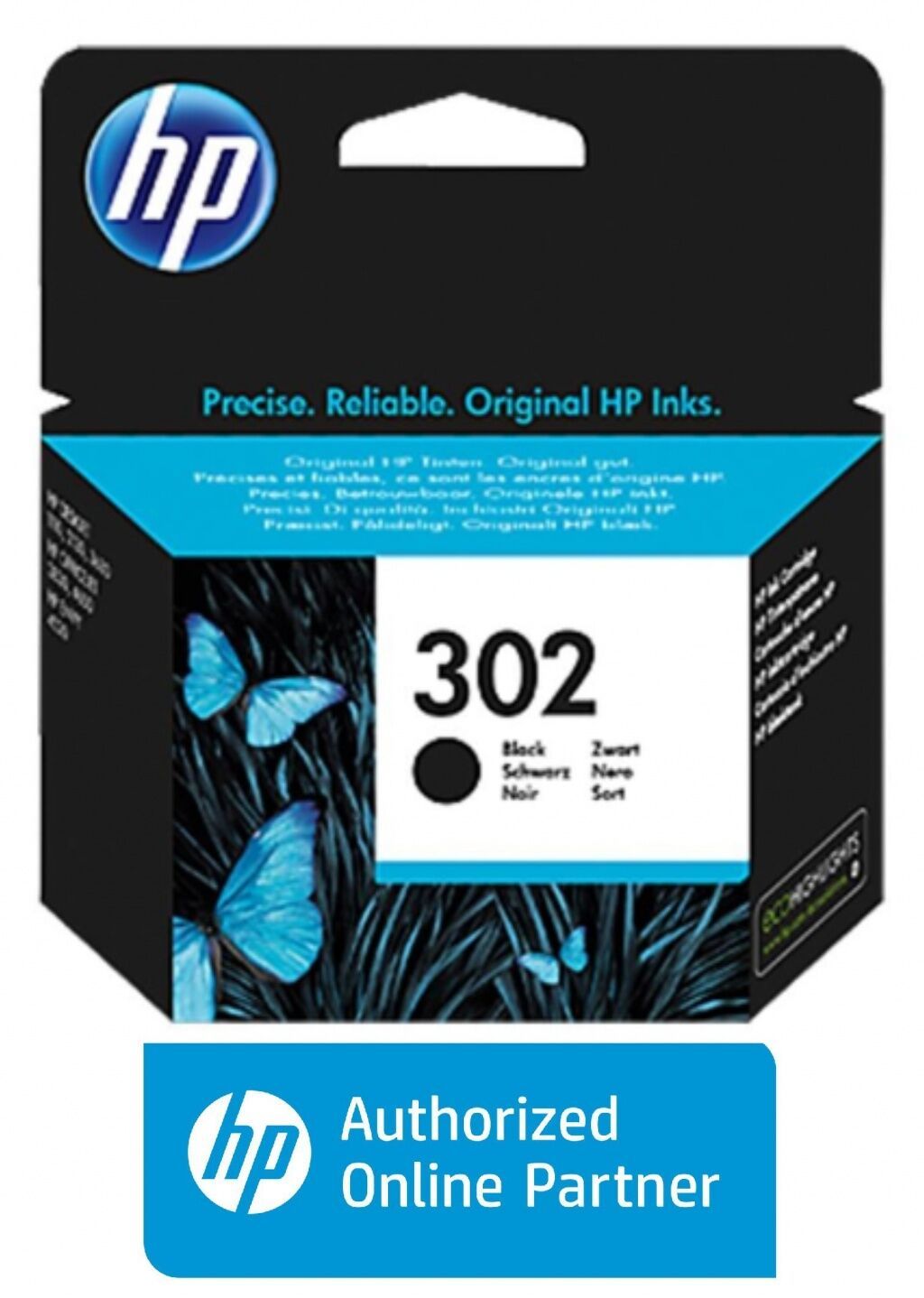 Hp 302-F6U66AE Siyah Orjinal Mürekkep Kartuşu