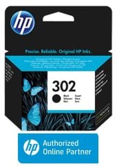 Hp 302-F6U66AE Siyah Orjinal Mürekkep Kartuşu