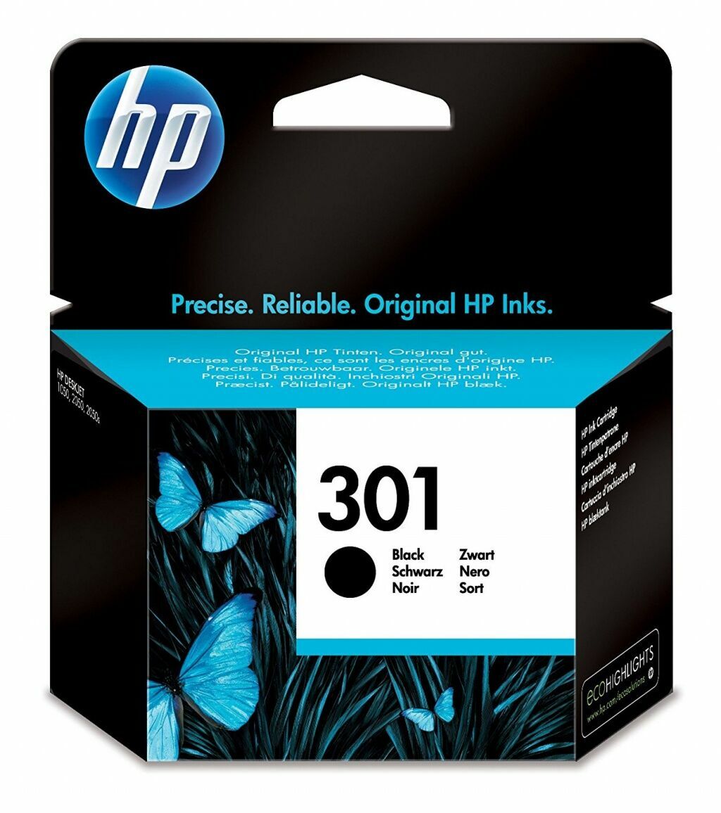Hp 301-CH561E Siyah Orjinal Kartuş