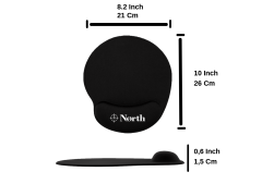 North Prestige Premium Kablosuz Mouse + AirFly Premium Bilek Destekli Mouse Pad Wireless Bundle