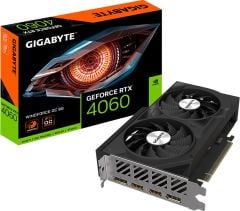 Gigabyte GeForce RTX 4060 Windforce OC 8G 8GB GDDR6 128 Bit DLSS 3 Ekran Kartı