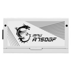 MSI MPG A750GF WHITE 750W 80+ Gold Full Modüler 140mm Fanlı PSU