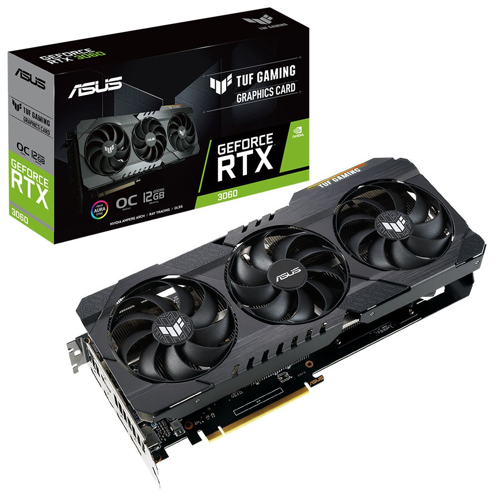 ASUS TUF GAMING GeForce RTX 3060 OC V2 GDDR6 12GB 192 Bit LHR Ekran Kartı