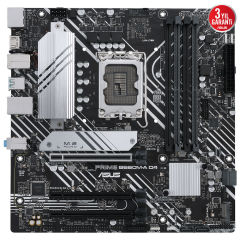 ASUS PRIME B660M-A WIFI D4 5333MHz(OC) DDR4 Soket 1700 M.2 HDMI DP mATX Anakart