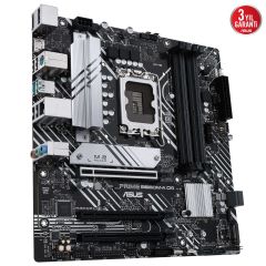 ASUS PRIME B660M-A WIFI D4 5333MHz(OC) DDR4 Soket 1700 M.2 HDMI DP mATX Anakart