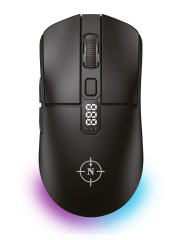 North Odin PRO WL 26.000 DPI 750 IPS 70G UltraLight RGB Kablosuz Gaming Mouse