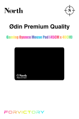 North Odin Premium Quality Gaming Oyuncu Mousepad (45CMX40CM)