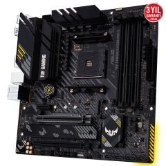 ASUS TUF GAMING B450M-PRO S 4400MHz(OC) DDR4 Soket AM4 M.2 HDMI DP mATX Anakart