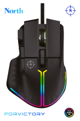 North Ragnarok Oyuncu Mouse + Shield Mekanik Oyuncu Klavyesi + Odin Gaming Mousepad VIP Bundle