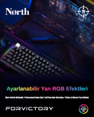 North Ragnarok Oyuncu Mouse + Shield Mekanik Oyuncu Klavyesi + Odin Gaming Mousepad VIP Bundle