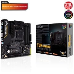 ASUS TUF GAMING B450M-PRO II 4400MHz(OC) DDR4 SOKET AM4 M.2 DP HDMI mATX Anakart