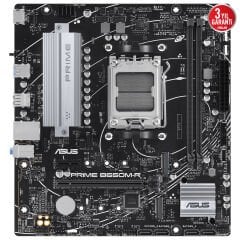 ASUS PRIME B650M-R 7200MHz OC DDR5 Soket AM5 M.2 HDMI mATX Anakart