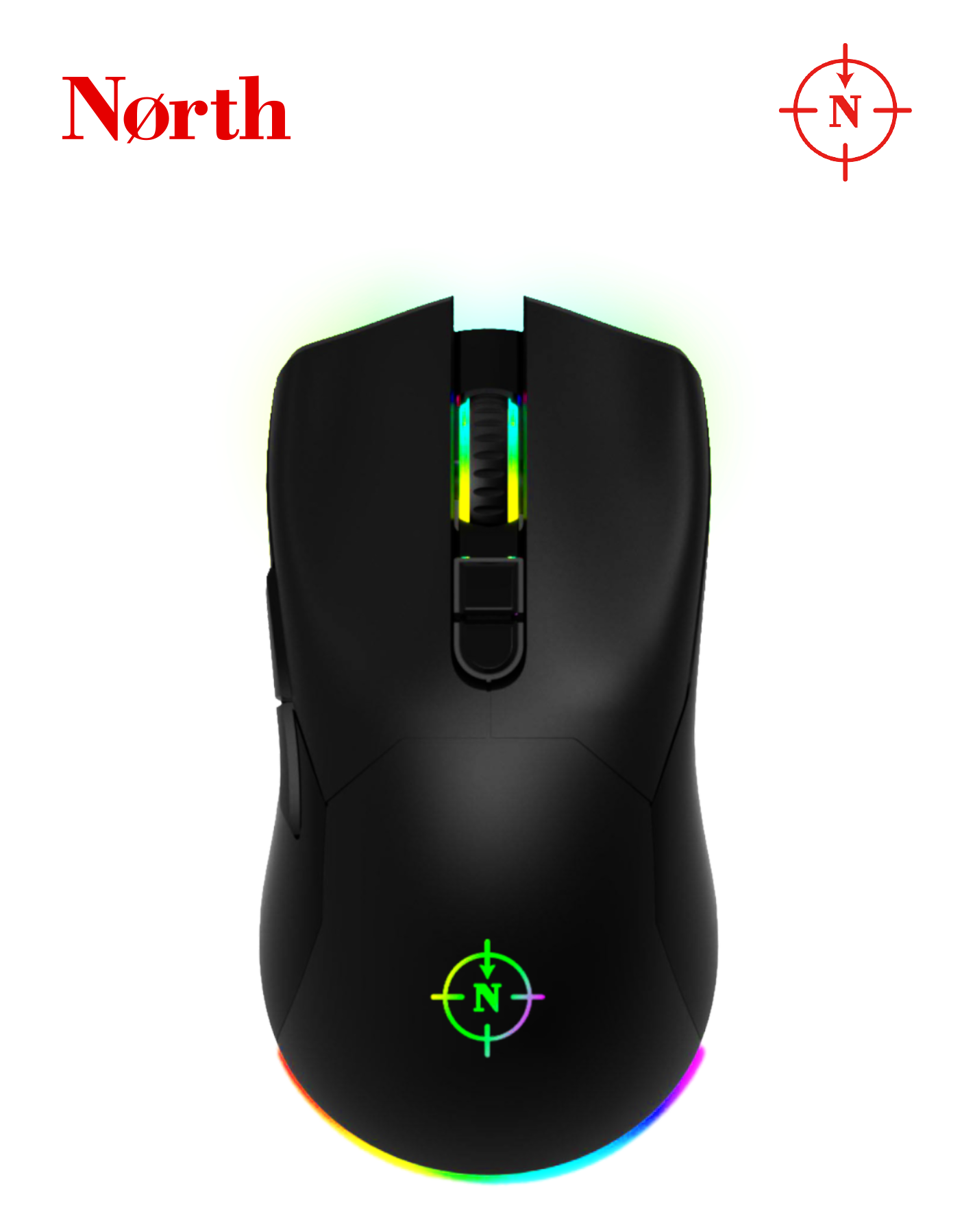 North Game Over PRO WL 24.000 DPI 750 IPS 75G RGB Kablosuz Gaming Oyuncu Mouse