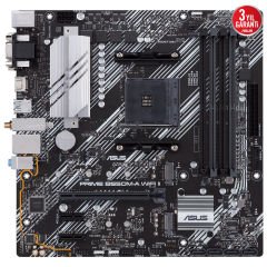 ASUS PRIME B550M-A WIFI II 4866MHz(OC) DDR4 Soket AM4 M.2 Wi-Fi HDMI D-SUB DVI mATX Anakart