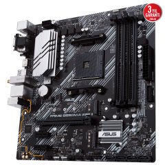 ASUS PRIME B550M-A WIFI II 4866MHz(OC) DDR4 Soket AM4 M.2 Wi-Fi HDMI D-SUB DVI mATX Anakart
