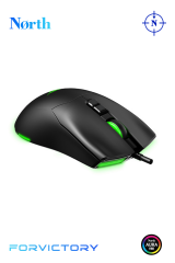 North Game Over PRO 12.800 DPI 400 IPS 50G PMW3389 Makrolu Gaming Oyuncu Mouse