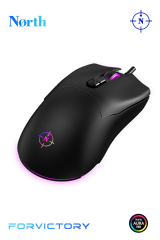 North Game Over PRO 12.800 DPI 400 IPS 50G PMW3389 Makrolu Gaming Oyuncu Mouse