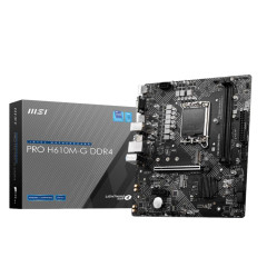 MSI PRO H610M-G DDR4 3200MHz(OC) DDR4 Soket 1700 M.2 HDMI DP VGA mATX Anakart