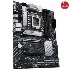 ASUS PRIME B660-PLUS 5066MHz(OC) DDR4 Soket 1700 M.2 HDMI DP D-Sub ATX Anakart