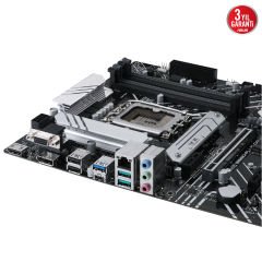 ASUS PRIME B660-PLUS 5066MHz(OC) DDR4 Soket 1700 M.2 HDMI DP D-Sub ATX Anakart
