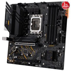 ASUS TUF GAMING B660M-E 5333MHz DDR4 Soket 1700 M.2 HDMI DP mATX Anakart