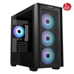 ASUS A21 Plus ARGB Temperli Cam USB 3.2 mATX Mesh Siyah Mid Tower Gaming Kasa