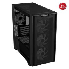 ASUS A21 Plus ARGB Temperli Cam USB 3.2 mATX Mesh Siyah Mid Tower Gaming Kasa