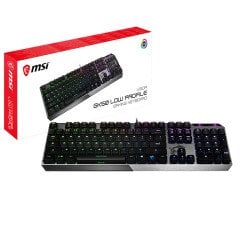 MSI Vigor GK50 Low Profile TR RGB Mekanik Gaming Klavye