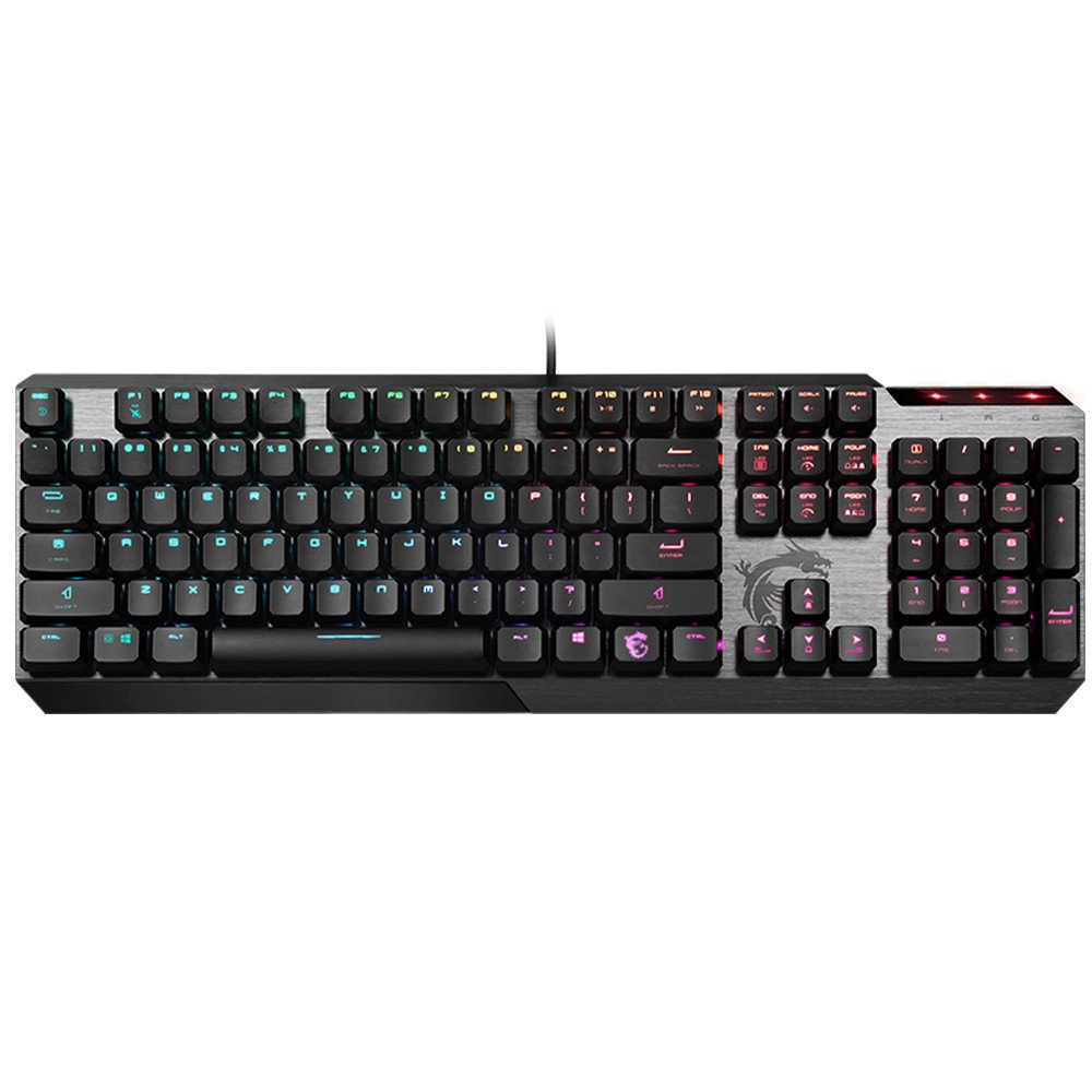 MSI Vigor GK50 Low Profile TR RGB Mekanik Gaming Klavye
