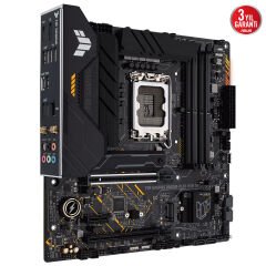 ASUS TUF GAMING B660M-PLUS WIFI D4 5333MHz(OC) DDR4 Soket 1700 M.2 HDMI DP mATX Anakart