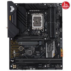 ASUS TUF GAMING B660-PLUS WIFI 5333MHz(OC) DDR4 Soket 1700 M.2 HDMI DP ATX Anakart
