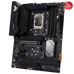 ASUS TUF GAMING H670-PRO WIFI 6200MHz(OC) DDR4 Soket 1700 M.2 HDMI DP ATX Anakart
