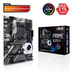 ASUS PRIME X570-P 4400MHz(OC) DDR4 Soket AM4 M.2 PCIe 4.0 HDMI ATX Anakart