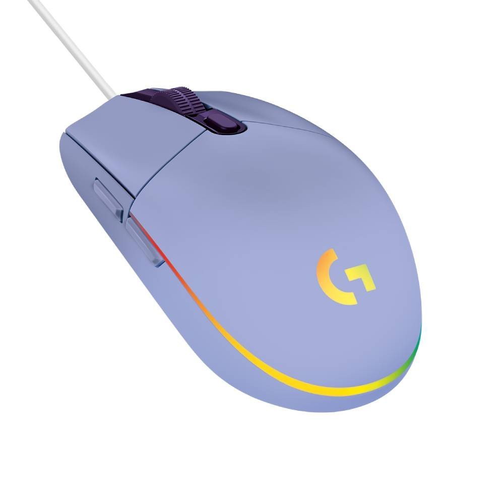 Logitech G G203 Lila RGB Gaming Mouse 910-005853