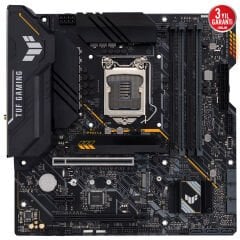 ASUS TUF GAMING B560M-PLUS WIFI 5000MHz(OC) DDR4 Soket 1200 M.2 HDMI DP WIFI mATX Anakart